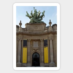 Le Grand Palais - Street Corner Entrance © Sticker